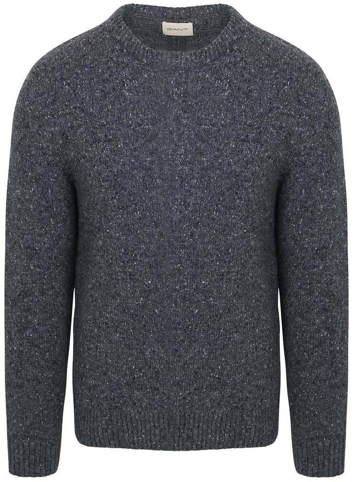 Gant Pullover Wool Blend Antraciet maat Maat 52/54 (L) Heren, Kleding | Heren, Truien en Vesten, Nieuw, Maat 52/54 (L), Verzenden