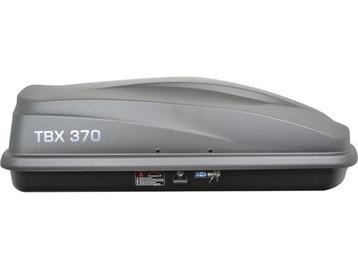 Twinny Load TBX - Dakkoffer 370 liter - Matzwart - 138x78x36, Verzenden