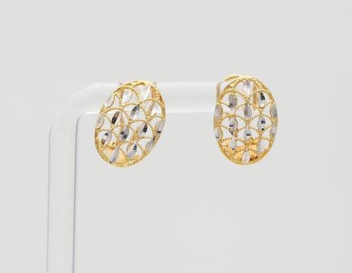 Oorbellen - 18 karaat Geel goud, Witgoud, Handtassen en Accessoires, Oorbellen