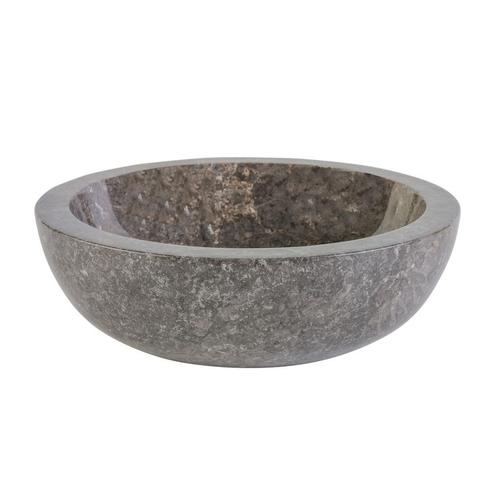 Waskom BWS Stone Rond 35x35x12 cm Gepolijst Natuursteen, Doe-het-zelf en Bouw, Sanitair, Overige typen, Nieuw, Ophalen of Verzenden