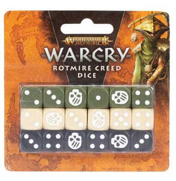 Warhammer Warcry rotmire creed dice (warhammer nieuw) beschikbaar voor biedingen