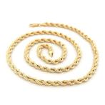 Handmade - Collier - Fune - 8.5 g - 18 carats Or jaune, Handtassen en Accessoires, Nieuw