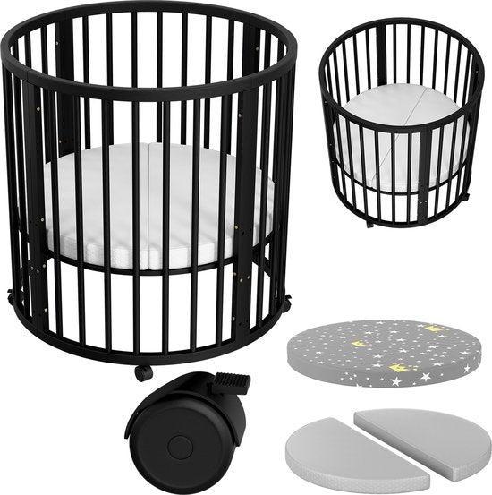 2dekans | Flowsense Baby Box – Ronde Speelbox - Grondbox -, Huis en Inrichting, Slaapkamer | Matrassen en Bedbodems, Ophalen of Verzenden