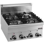 Fornuis | MINIMA 600 | Gas | 4 Branders (2x 2.7kW + 2x, Verzenden