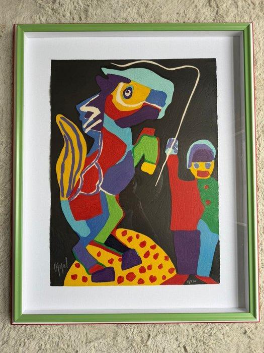 Karel Appel (1921-2006) - On voit marcher toutes les, Antiek en Kunst, Kunst | Designobjecten