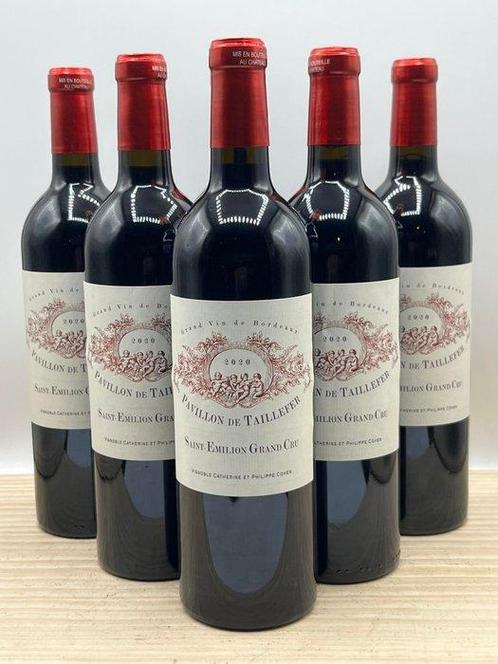 2020 Pavillon de Taillefer - Saint-Émilion Grand Cru - 6, Verzamelen, Wijnen