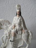 Staffordshire - Beeld, Ruiter te paard - 38 cm - Aardewerk