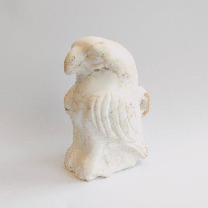 Oud Centraal-Aziatisch Marmer XL Rustende Adelaar Idool, Antiquités & Art, Antiquités | Autres Antiquités