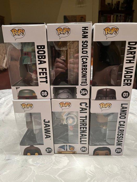 Funko - Funko Pop x6 Bad guys Collections - Star Wars - Boba, Antiek en Kunst, Antiek | Speelgoed
