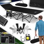 Veldbed - 1 Persoons - Kampeerbed - Stretcher - Zwart - KESS, Verzenden, Nieuw