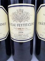2004 Château Feytit-Clinet - Pomerol - 3 Fles (0,75 liter), Verzamelen, Nieuw