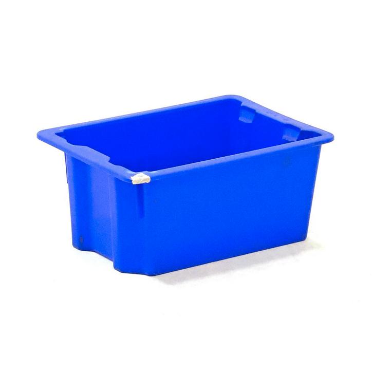 Gebruikte Stapelbare, nestbare bakken alle wanden gesloten, Doe-het-zelf en Bouw, Kratten en Dozen, Gebruikt, Ophalen of Verzenden