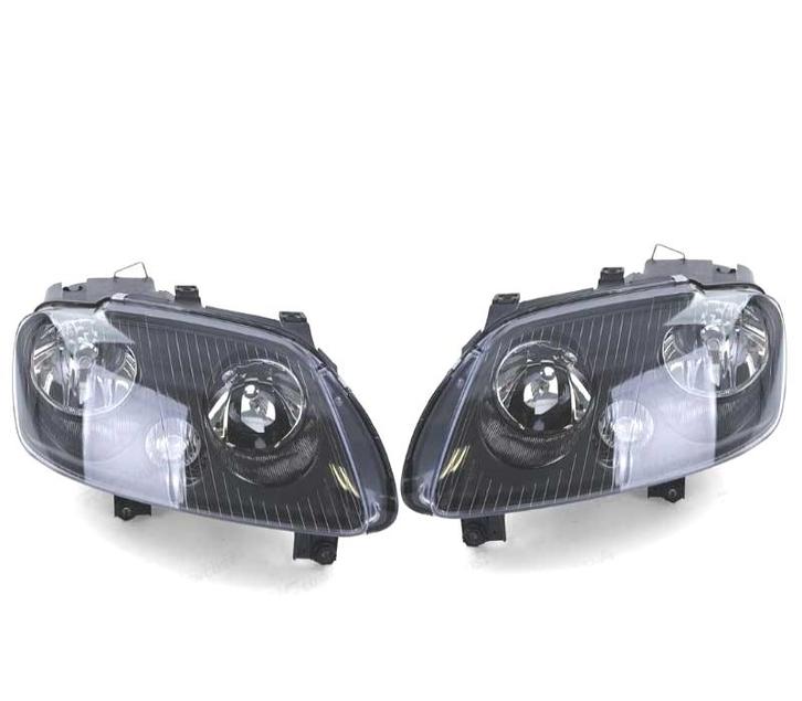 Phares Pour Volkswagen Vw Touran 03-06 Caddy 04-10 Noir, Autos : Pièces & Accessoires, Éclairage, Envoi