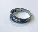 Bague - 18 carats Or blanc - Diamant, Handtassen en Accessoires, Ringen, Nieuw