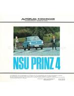 1967 NSU PRINZ 4 BROCHURE NEDERLANDS