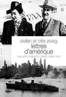 Lettres dAmérique: New York, Argentine, Brésil, 1940-19..., Livres, Livres Autre, Envoi