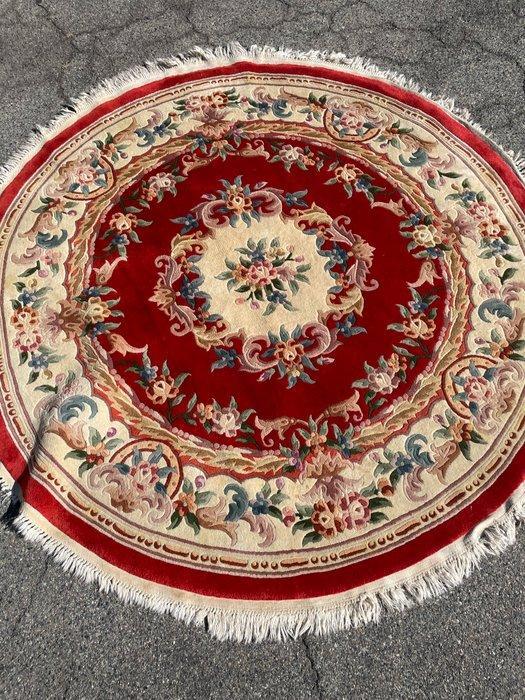 China - Tapijt - 190 cm - 190 cm - Een ronde Chinese tapijt, Huis en Inrichting, Stoffering | Tapijten en Vloerkleden