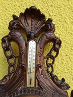 Klok - Art Nouveau Brons, Hout - 1930-1940 - Horloge met