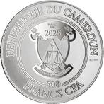 Kameroen. 500 Francs 2025 Cyber Claus 1/2 oz Proof-like