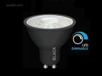 50 x 4.9W GU10 LED Spot Dimbaar met lens 4000K zwa, Maison & Meubles, Lampes | Autre, Ophalen