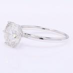 Zonder Minimumprijs - Ring - 14 karaat Witgoud - 2.75ct. tw., Handtassen en Accessoires, Ringen, Nieuw