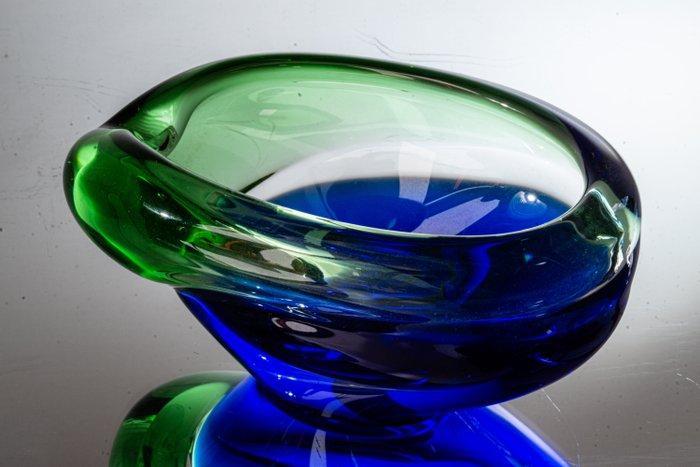 Beranek - Ladislav Palecek - Pot - Tweedelige design asbak -, Antiek en Kunst, Antiek | Glaswerk en Kristal