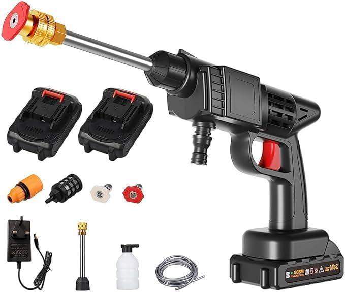 Draadloze hogedrukreiniger, draagbare hogedrukreiniger, 6-in, Doe-het-zelf en Bouw, Gereedschap | Overige machines, Verzenden