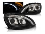 DRL LED tube koplampen Black geschikt voor Mercedes W220, Auto-onderdelen, Verzenden, Nieuw, Mercedes-Benz