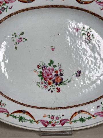 Assiette - Porcelaine - Plateau fin Qianlong