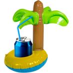 Opblaas Palmboom Bekerhouder 25cm, Verzenden, Nieuw