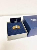 Zonder minimumprijs - Bliss - Ring Verguld - Diamant, Handtassen en Accessoires, Ringen, Nieuw