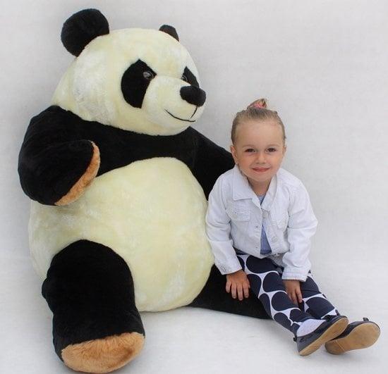 Pluche knuffel - Reuze panda knuffeldier - 80 cm, Kinderen en Baby's, Speelgoed | Knuffels en Pluche, Nieuw, Ophalen of Verzenden