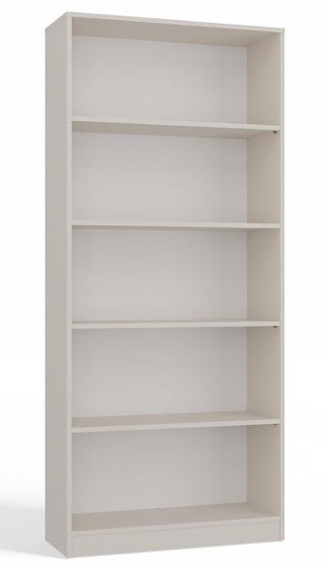 Boekenkast creme 80 cm breed  4 legplanken (Boekenkasten) beschikbaar voor biedingen