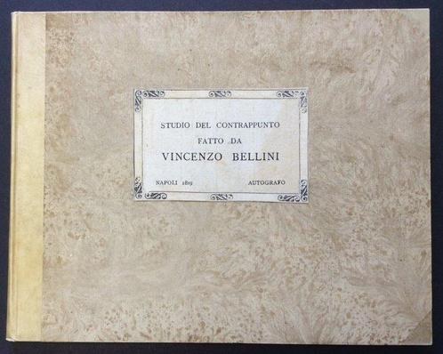 Document - Vincenzo Bellini (1801-1835) - Studio del, Verzamelen, Film en Tv