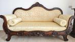 Sofa - Walnoot - Bank in Luigi Filipp-stijl, Antiek en Kunst