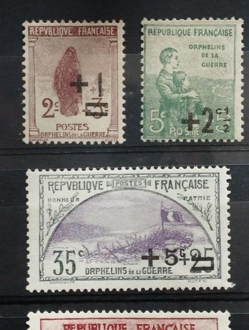 Frankrijk 1922 - weeskinderen van de oorlog - 2e volledige, Postzegels en Munten, Postzegels | Europa | Frankrijk