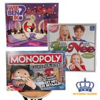 3 Bordspellen & Gezelschapsspellen | Monopoly | Wie ben ik, Hobby en Vrije tijd, Vijf spelers of meer, Verzenden, Nieuw