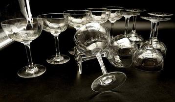 Baccarat - Drinkset (11) - Venetiaanse kosten - Kristal