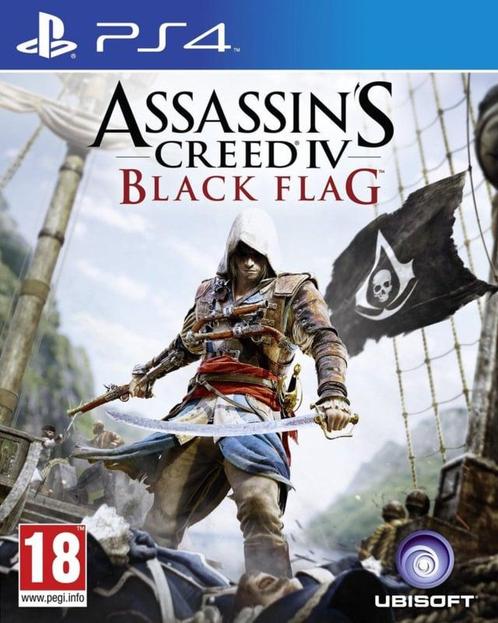 Assassins Creed IV Black Flag (PS4 Games) (Playstation 4), Games en Spelcomputers, Games | Sony PlayStation 4, Zo goed als nieuw