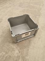 Kunststof stapelbak 400x400x220mm vierkant gesloten, Ophalen of Verzenden