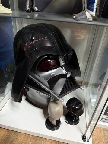 Star Wars - Hasbro Darth Vader helmet - signed by Hayden beschikbaar voor biedingen