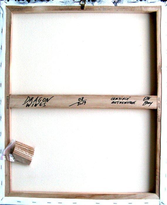 Elle BORY(1970) - Dragon wings, Antiek en Kunst, Kunst | Schilderijen | Modern