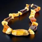 Baltische Amber ketting - Eleganza Della Natura. - 52×4×3 cm, Verzamelen