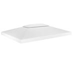 Prieeldak 2-laags 4x3m wit | Retour Deal | 47% Korting, Tuin en Terras, Verzenden, Minder dan 4 meter, Nieuw, Minder dan 5 meter