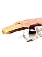 Asmat Design - Bank - Hout, Staal - Ambachtelijke verwerking, Antiek en Kunst