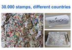 Wereld 1885/2015 - 30.000 used postage stamps from different, Gestempeld