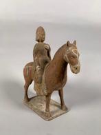 Oud-Chinees Terracotta ruiter uit de HAN-dynastie 206
