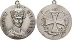 Verzilverte brons medaille 1914 I wereldoorlog:, Verzenden