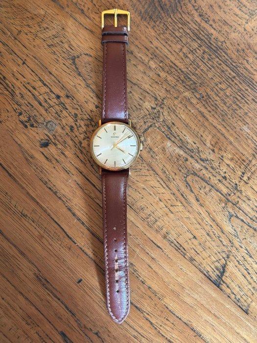 Omega - 14k goud cal. 601 - 131026 - Heren - 1960-1969, Handtassen en Accessoires, Horloges | Heren