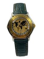 Ebel - Voyager World Timer 18K Gold Bezel Map Dial -, Nieuw